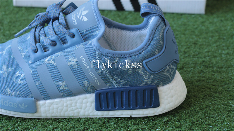 LVS x Adidas NMD R1 Denim Blue Real boost